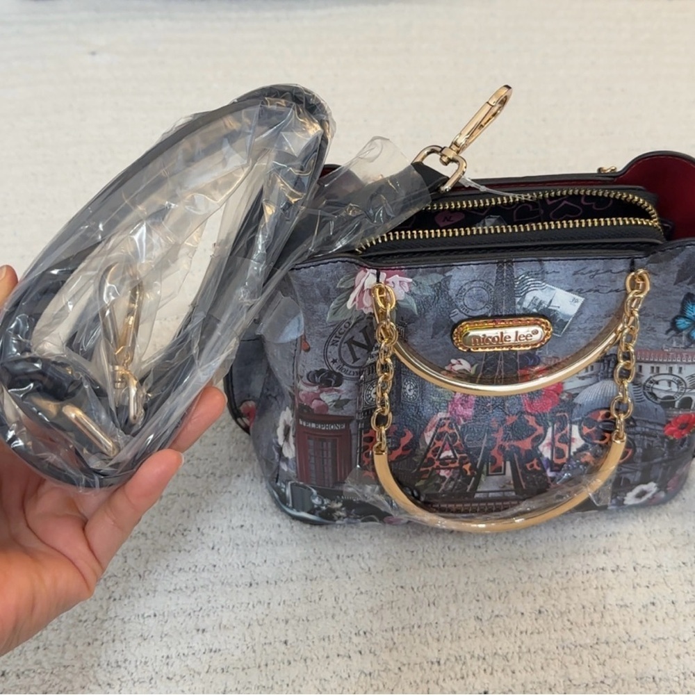 Nicole Lee Paris In Fall Bag Special Edition Handbag And Crossbody Bag ๐๐ - Picture 9 of 14
